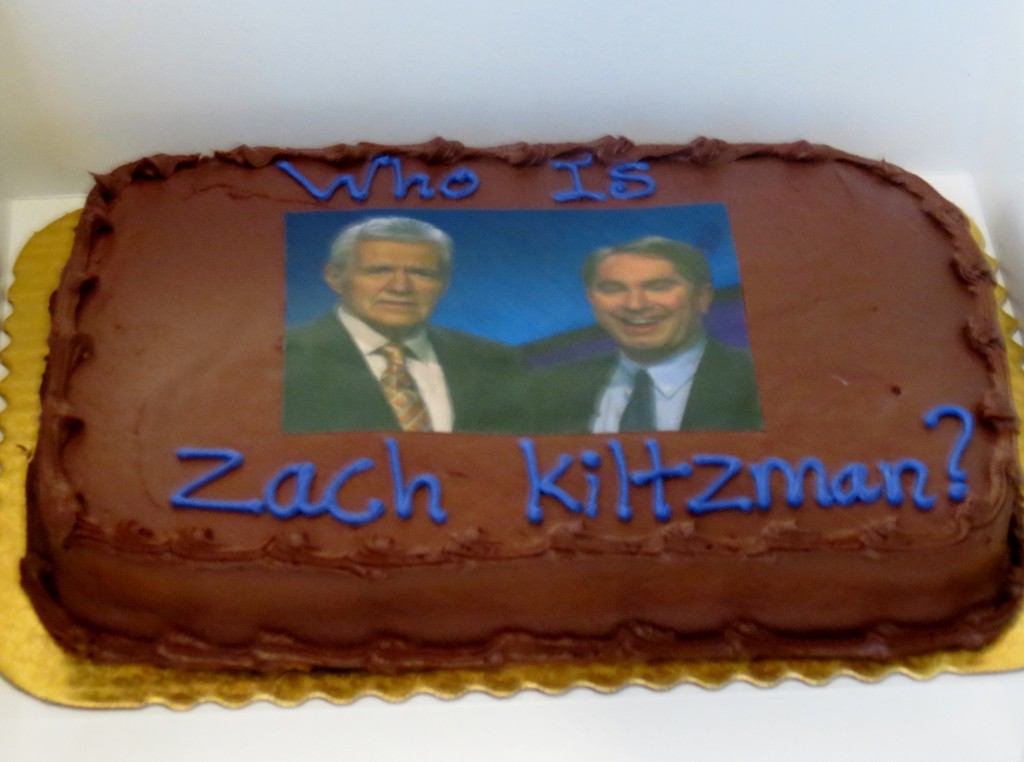 Jeopardy Cake