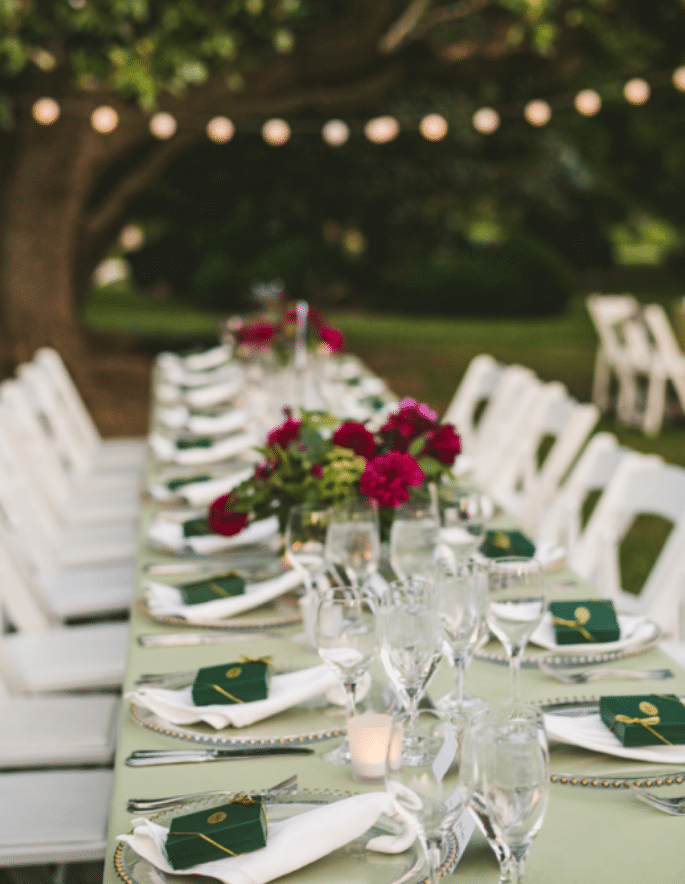 Outdoor table event